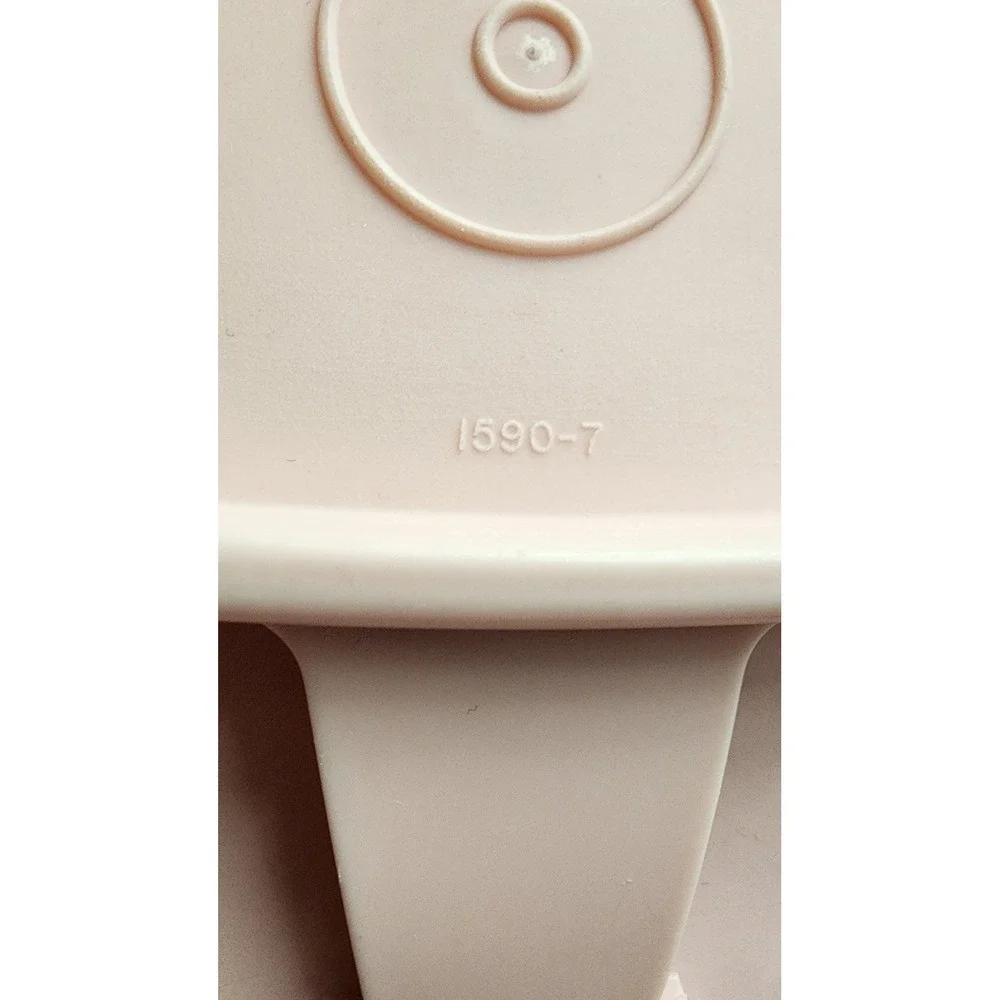 Tupperware Modular Mates Cereal Keeper Store N Pour Pink Lid 1588 1589 1590